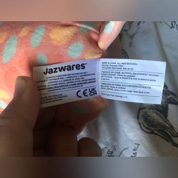 ➿ Squishmallow | 5” Ludovica the Coral Stingray - Picture 2 of 4